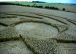 Broadbury Banks (2), Wiltshire crop circle, aerial photo 12