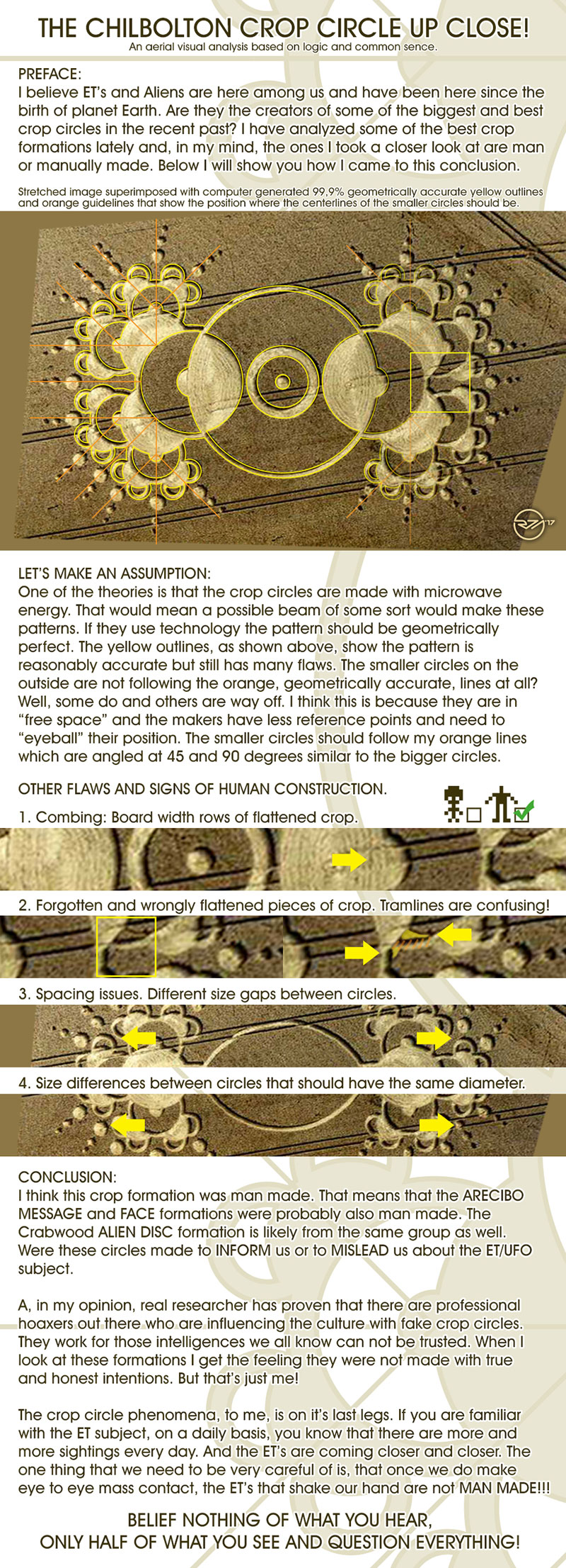 Chilbolton Radio Telescope, Hampshire crop circle, aerial photo 18