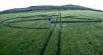 East Field, Wiltshire crop circle, aerial photo 3
