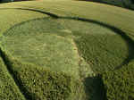 Everleigh, Wiltshire crop circle, aerial photo 4