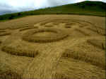 Giant's Grave, Wiltshire crop circle, aerial photo 6