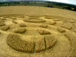 Giant's Grave, Wiltshire crop circle, aerial photo 9