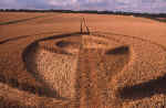 Hodson, Wiltshire crop circle, aerial photo 11