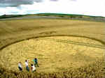 The Knoll, Wiltshire crop circle, aerial photo 7