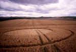 The Knoll, Wiltshire crop circle, aerial photo 11
