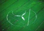 Lockeridge, Wiltshire crop circle, aerial photo 3