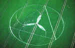 Lockeridge, Wiltshire crop circle, aerial photo 2