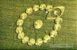 North Down, Wiltshire crop circle, aerial photo 10