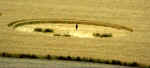 Pewsey White Horse, Wiltshire crop circle, aerial photo 6