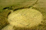 Rough Down, Wiltshire crop circle, aerial photo 3