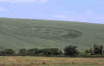 Old Village of Shaw, Wiltshire crop circle, aerial photo 12