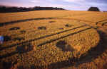 Old Village of Shaw, Wiltshire crop circle, aerial photo 13