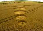 Shaw Hill, Wiltshire crop circle, aerial photo 3