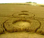 Shaw Hill, Wiltshire crop circle, aerial photo 5