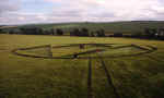 Silbury Hill (2), Wiltshire crop circle, aerial photo 14