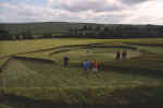 Silbury Hill (2), Wiltshire crop circle, aerial photo 18