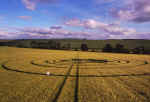 Silbury Hill (2), Wiltshire crop circle, aerial photo 5
