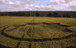 Silbury Hill (2), Wiltshire crop circle, aerial photo 7