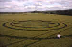 Silbury Hill (2), Wiltshire crop circle, aerial photo 8