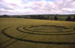 Silbury Hill (2), Wiltshire crop circle, aerial photo 9