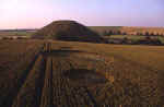 Silbury Hill, Wiltshire crop circle, aerial photo 9