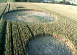 Silbury Hill, Wiltshire crop circle, aerial photo 7