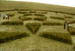 Silbury Hill (4), Wiltshire crop circle, aerial photo 5
