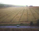 Silbury Hill (4), Wiltshire crop circle, aerial photo 11
