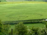 Stantonbury Hill, nr Bristol crop circle, aerial photo 2