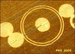 Windmill Hill, Wiltshire crop circle, aerial photo 3