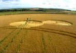 Windmill Hill, Wiltshire crop circle, aerial photo 7