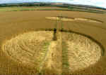 Windmill Hill, Wiltshire crop circle, aerial photo 6