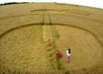 Windmill Hill, Wiltshire crop circle, aerial photo 5