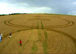 Windmill Hill, Wiltshire crop circle, aerial photo 4
