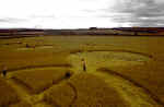 Windmill Hill, Wiltshire crop circle, aerial photo 13