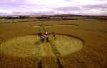 Windmill Hill, Wiltshire crop circle, aerial photo 14