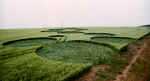 Winsbury Hill, Bristol crop circle, aerial photo 3