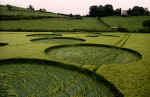 Winsbury Hill, Bristol crop circle, aerial photo 7