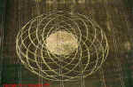 Woodborough Hill (3), Wiltshire crop circle, aerial photo 13