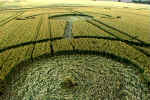 Beckhampton, Wiltshire crop circle, aerial photo 5
