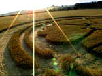 Beckhampton, Wiltshire crop circle, aerial photo 13