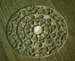 Beckhampton, Wiltshire crop circle, aerial photo 27