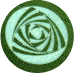 Avebury Manor, Wiltshire crop circle, aerial photo 5