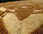 Browns Lane, Wiltshire crop circle, aerial photo 4