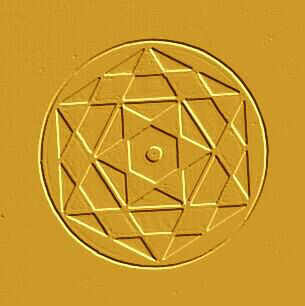 Cathill Roundabout, Yorkshire crop circle, aerial photo 3