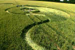 Causewayed Enclosure, Wiltshire crop circle, aerial photo 6