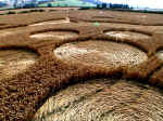 Clays End, Somerset crop circle, aerial photo 6