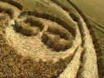 Clifford's Hill, Wiltshire crop circle, aerial photo 7