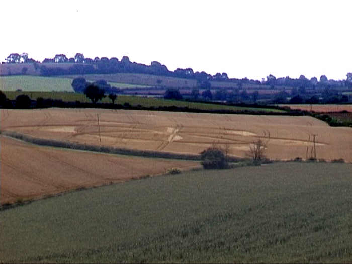 Englishcombe, Somerset crop circle, aerial photo 3