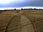 Englishcombe, Somerset crop circle, aerial photo 5